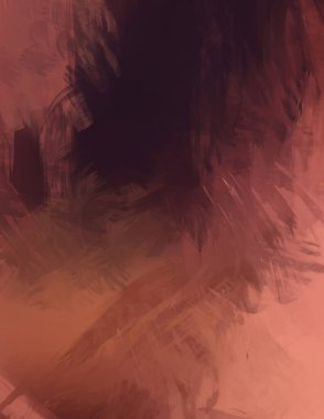 Renkli fırça darbelerinin 2D çizimi. Dekoratif desenli resim. canlı boya desenli arkaplan.