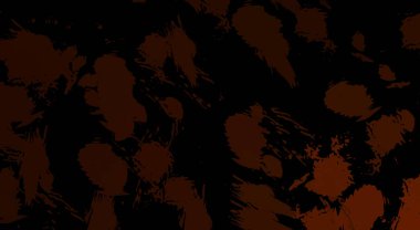 Canlı fırça darbeleriyle boyanmış. Renkli desenli resim. Fırçalanmış duvar kağıdını boya.