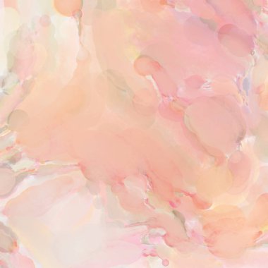 El yapımı sürreal soyut desenli suluboya. Modern sanatsal resim. 2D çizim. Arkaplan boyası karışımı. Yaratıcı duvar sanatı. Çağdaş sanat.