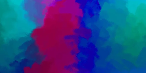 Vibrerande Färg Mönster Bakgrund Illustration Färgglada Penseldrag Dekorativ Texturmålning Målad — Stockfoto