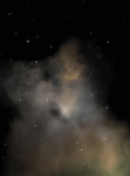 Stjerne Felt Galaksen Rum Med Farverige Stjernetåge Sci Baggrund Det - Stock-foto