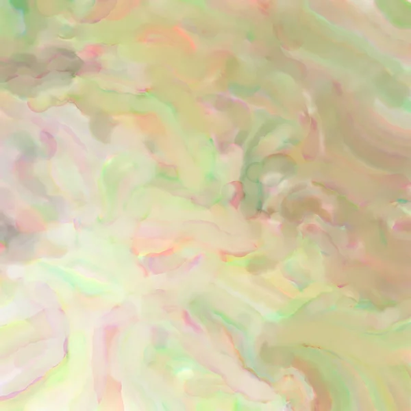 Aquarelle Peinture Abstraite Aux Couleurs Pastel Illustration Peinte Couleur Douce — Photo