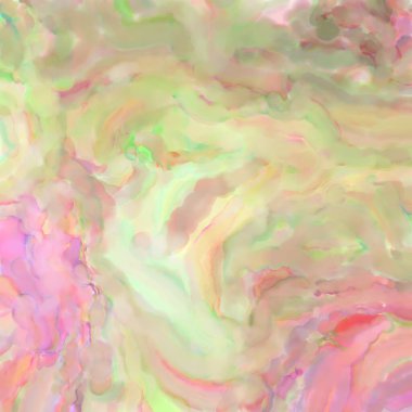 Soyut doku. Yüzeyde etkileyici el yapımı suluboya. Suluboya fırça darbeleri. Modern sanat. Çok renkli arkaplan. Çağdaş duvar sanatı. Renkli bir fon. 2d illüstrasyon.