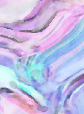 2D çizim. Sanatsal arkaplan resmi. Tablo üzerinde soyut resim. Çağdaş sanat. El yapımı resim. Renkli doku. Modern sanat eserleri. Yüzeyde suluboya fırça darbeleriyle boyama.