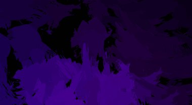 Canlı fırça darbeleriyle boyanmış. Renkli desenli resim. Fırçalanmış duvar kağıdını boya.