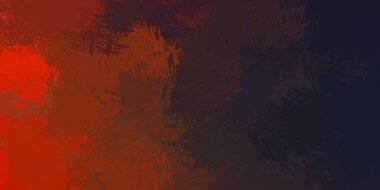 Yaratıcı bir geçmiş. Canlı fırça darbeleriyle boyanmış. Renkli desenli resim. Fırçalanmış duvar kağıdını boya.