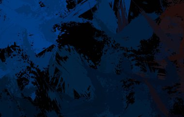 Sanatsal soyut arkaplan. Doku boyalı duvar kağıdı. Boya darbeleriyle yaratıcı bir illüstrasyon. Fırça desenli resim.