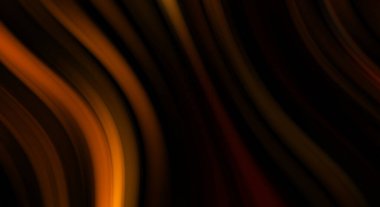 Siyah arka planda renkli düz çizgiler. Sıvı ve sıvı renkli dalgalar karanlıkta akıyor. Duvar kağıdı, afiş, arkaplan, kart, kitap, kapak, poster, afiş, broşür