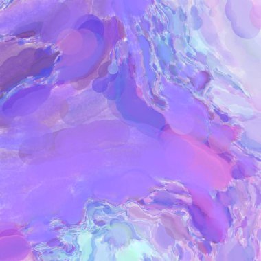 El yapımı sürreal soyut desenli suluboya. Modern sanatsal resim. 2D çizim. Arkaplan boyası karışımı. Yaratıcı duvar sanatı. Çağdaş sanat.