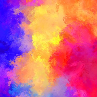 Boya darbeleri. 2D İllüstrasyon. Taranmış Boyalı Soyut Arkaplan. Fırça darbesi ile boyanmış. Modern sanat.