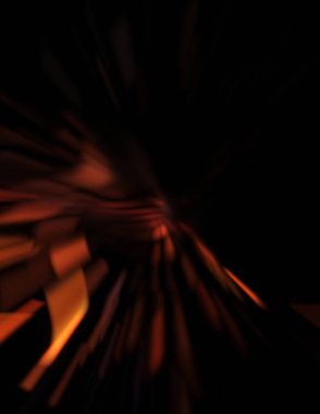 Işık parçacık izleri. Parlayan parçacıkları ve çizgileri olan ışık patlaması yıldızı. Güzel hareketli soyut ışın arkaplanı.