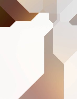 Minimalist tasarımın geometrik arka planı. Soyut yaratıcı konsept çizimi. Grafik tasarım duvar kağıdı.