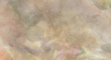 Yumuşak suluboya duvar kağıdı. Hafifçe fırçalanmış renkleri olan sanatsal bir resim. Pastel renkler arkaplana dokunmuş. Soyut duvar sanatı..