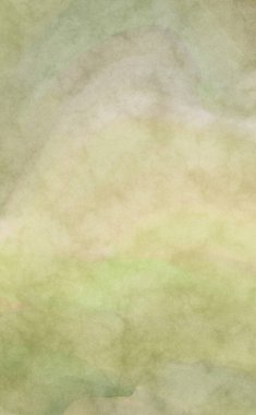 Pastel renklerde suluboya resim. Poster, duvar sanatı, afiş, kart, kitap kapağı ya da ambalaj için rahatlatıcı kompozisyonun yumuşak renkli çizimi. Modern fırça darbeleri resim.