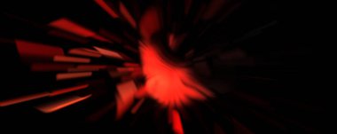 Işık parçacık izleri. Parlayan parçacıkları ve çizgileri olan ışık patlaması yıldızı. Güzel hareketli soyut ışın arkaplanı.