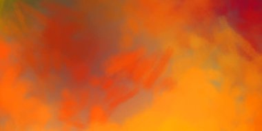 Taranmış Boyalı Soyut Arkaplan. Vahşi kaotik fırça darbeleri. Boya darbeleri. 2D İllüstrasyon. Fırça darbeli resim.