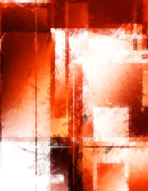 Modern sanat. Renkli çağdaş sanat eserleri. Renkli boya darbeleri. Soyut arkaplanda fırça darbeleri. Fırça boyası. Eşsiz duvar sanatı.