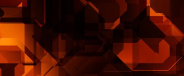 Soyut geometrik duvar kağıdı. Geometrik renkli şekiller. Çokgen arka plan. Bir teknolojinin dijital illüstrasyonuName.