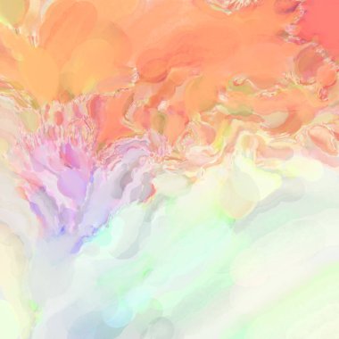 El yapımı sürreal soyut desenli suluboya. Modern sanatsal resim. 2D çizim. Arkaplan boyası karışımı. Yaratıcı duvar sanatı. Çağdaş sanat.