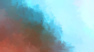 Modern sanat. Taranmış Boyalı Soyut Arkaplan. Fırça darbesi ile boyanmış. Boya darbeleri. 2B Görüntü.