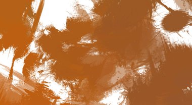 Renkli fırça darbelerinin soyut arkaplanı. fırçalanmış canlı duvar kağıdı. resmedilmiş sanat eseri. Eşsiz ve yaratıcı illüstrasyon.