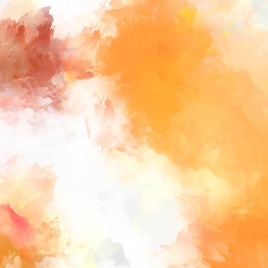 Yaratıcı soyut resim. Artistik fırça darbeleriyle donatılmış. Renkli ve canlı bir illüstrasyon. boyalı sanat.