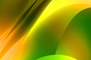 Soyut arkaplan. Renkli dalgalı tasarım duvar kağıdı. yaratıcı grafik 2D çizim. Dinamik şekilli modaya uygun sıvı örtüsü.