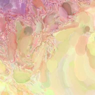 Çağdaş sanat. El işçiliğinin renkli dokusu. Modern resim. Yüzeyde suluboya vuruşlar. Sanatsal arkaplan resmi. Tablo üzerinde soyut resim. Fırça darbeleri. 