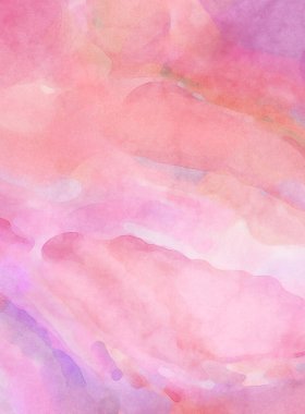 Pastel renklerde suluboya resim. Poster, duvar sanatı, afiş, kart, kitap kapağı ya da ambalaj için rahatlatıcı kompozisyonun yumuşak renkli çizimi. Modern fırça darbeleri resim.