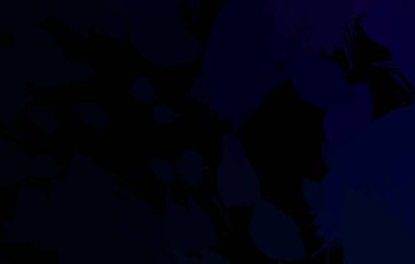 Vahşi fırça darbeleriyle yaratıcı soyut resim. Artistik fırça darbeleriyle donatılmış. Renkli ve canlı bir tasvir. Boyalı sanat.