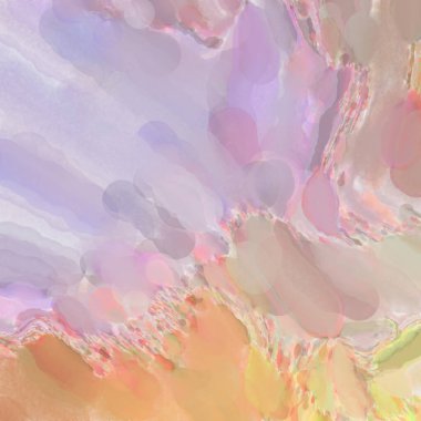 El yapımı sürreal soyut desenli suluboya. Modern sanatsal resim. 2D çizim. Arkaplan boyası karışımı. Yaratıcı duvar sanatı. Çağdaş sanat.