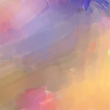 2D çizim. Sanatsal arkaplan resmi. Tablo üzerinde soyut resim. Çağdaş sanat. El yapımı resim. Renkli doku. Modern sanat eserleri. Yüzeyde suluboya fırça darbeleriyle boyama.