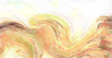 Modern sanat eserleri. Artistik suluboya fon malzemesi. Eşsiz suluboya rastgele desen. Yaratıcı soyutlama. Dijital doku duvar kağıdı. 2d illüstrasyon. 