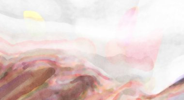 2D çizim. Sanatsal arkaplan resmi. Tablo üzerinde soyut resim. Çağdaş sanat. El yapımı resim. Renkli doku. Modern sanat eserleri. Yüzeyde suluboya fırça darbeleriyle boyama.