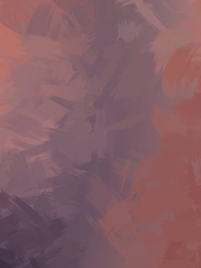 Vahşi fırça darbeleri. Taranmış Boyalı Soyut Arkaplan. Fırça darbesi ile boyanmış. Boya darbeleri. 2B Görüntü.