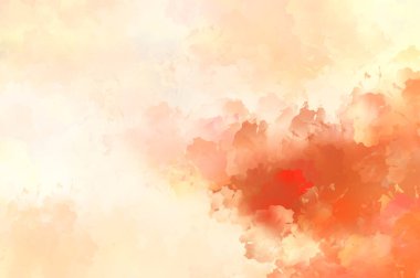 Renkli fırça darbelerinin 2D çizimi. Dekoratif desenli resim. canlı boya desenli arkaplan.