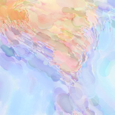 Soyut doku. Yüzeyde etkileyici el yapımı suluboya. Suluboya fırça darbeleri. Modern sanat. Çok renkli arkaplan. Çağdaş duvar sanatı. Renkli bir fon. 2d illüstrasyon.