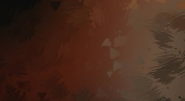 Vahşi fırça darbeleri. Taranmış Boyalı Soyut Arkaplan. Fırça darbesi ile boyanmış. Boya darbeleri. 2B Görüntü.