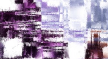 Modern sanat. Renkli çağdaş sanat eserleri. Renkli boya darbeleri. Soyut arkaplanda fırça darbeleri. Fırça boyası. Eşsiz duvar sanatı.