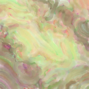 Çağdaş sanat. El işçiliğinin renkli dokusu. Modern resim. Yüzeyde suluboya vuruşlar. Sanatsal arkaplan resmi. Tablo üzerinde soyut resim. Fırça darbeleri.