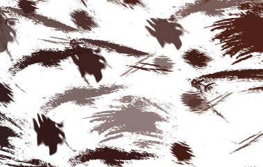 Renkli fırça darbelerinin 2B çizimi. Dekoratif doku resmi. Canlı boya desenli arka plan. Kaotik fırça darbeleri resim.