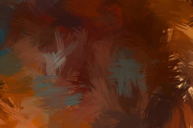 Renkli fırça darbelerinin soyut arkaplanı. fırçalanmış canlı duvar kağıdı. resmedilmiş sanat eseri. Eşsiz ve yaratıcı illüstrasyon.