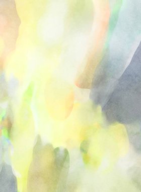 2D çizim. Sanatsal arkaplan resmi. Tablo üzerinde soyut resim. Çağdaş sanat. El yapımı resim. Renkli doku. Modern sanat eserleri. Yüzeyde suluboya fırça darbeleriyle boyama.