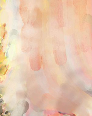 Taranmış Boyalı Soyut Arkaplan. Fırça darbesi ile boyanmış. Boya darbeleri. 2B Görüntü.