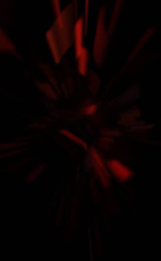 Işık parçacık izleri. Parlayan parçacıkları ve çizgileri olan ışık patlaması yıldızı. Güzel hareketli soyut ışın arkaplanı.