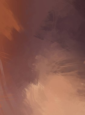 Renkli fırça darbelerinin 2D çizimi. Dekoratif desenli resim. canlı boya desenli arkaplan.