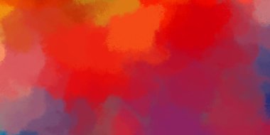 Duvar sanatı Eşsiz ve yaratıcı illüstrasyon. Fırça darbesi ile boyanmış. Renkli fırça darbelerinin soyut arkaplanı. Fırçalanmış canlı duvar kâğıdı. Boyalı sanatsal yaratım.