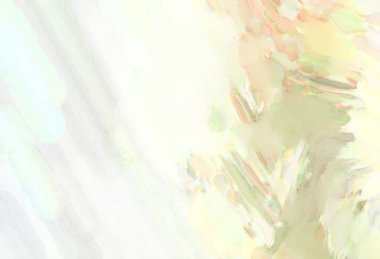 Pastel renklerde suluboya resim. Poster, duvar sanatı, afiş, kart, kitap kapağı ya da ambalaj için rahatlatıcı kompozisyonun yumuşak renkli çizimi. Modern fırça darbeleri resim.