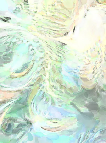 Çağdaş sanat. El yapımı resim. Modern sanat eserleri. Yüzeyde suluboya fırça darbeleriyle resim yapmak. 2D çizim. Sanatsal arkaplan resmi. Tablo üzerinde soyut resim. Renkli doku.