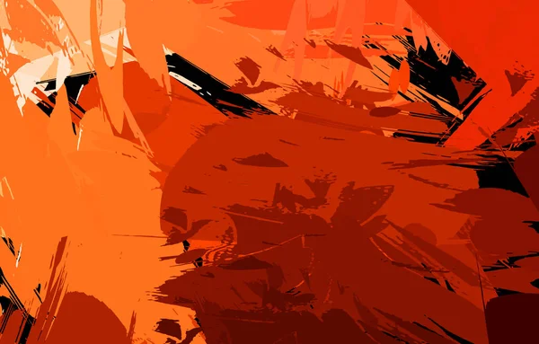 Sanatsal soyut arkaplan. Doku boyalı duvar kağıdı. Boya darbeleriyle yaratıcı bir illüstrasyon. Fırça desenli resim.